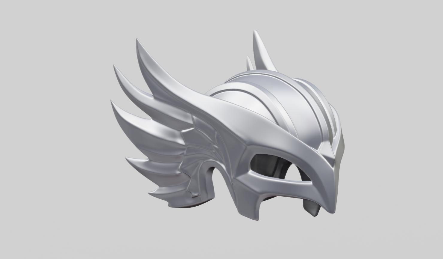 Hawkgirl Helmet 3d model
