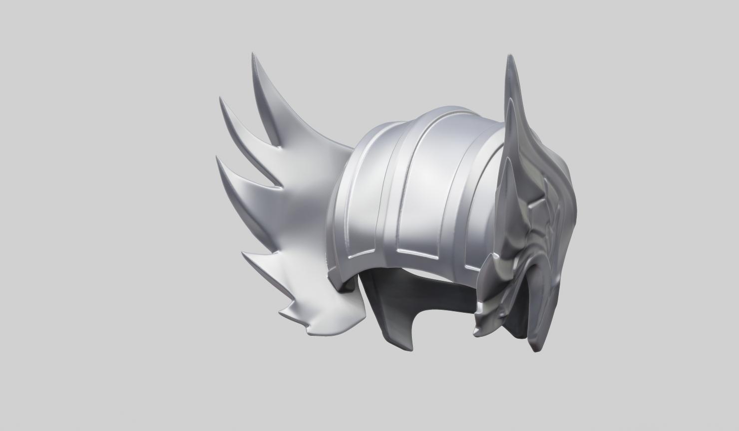 Hawkgirl Helmet 3d model