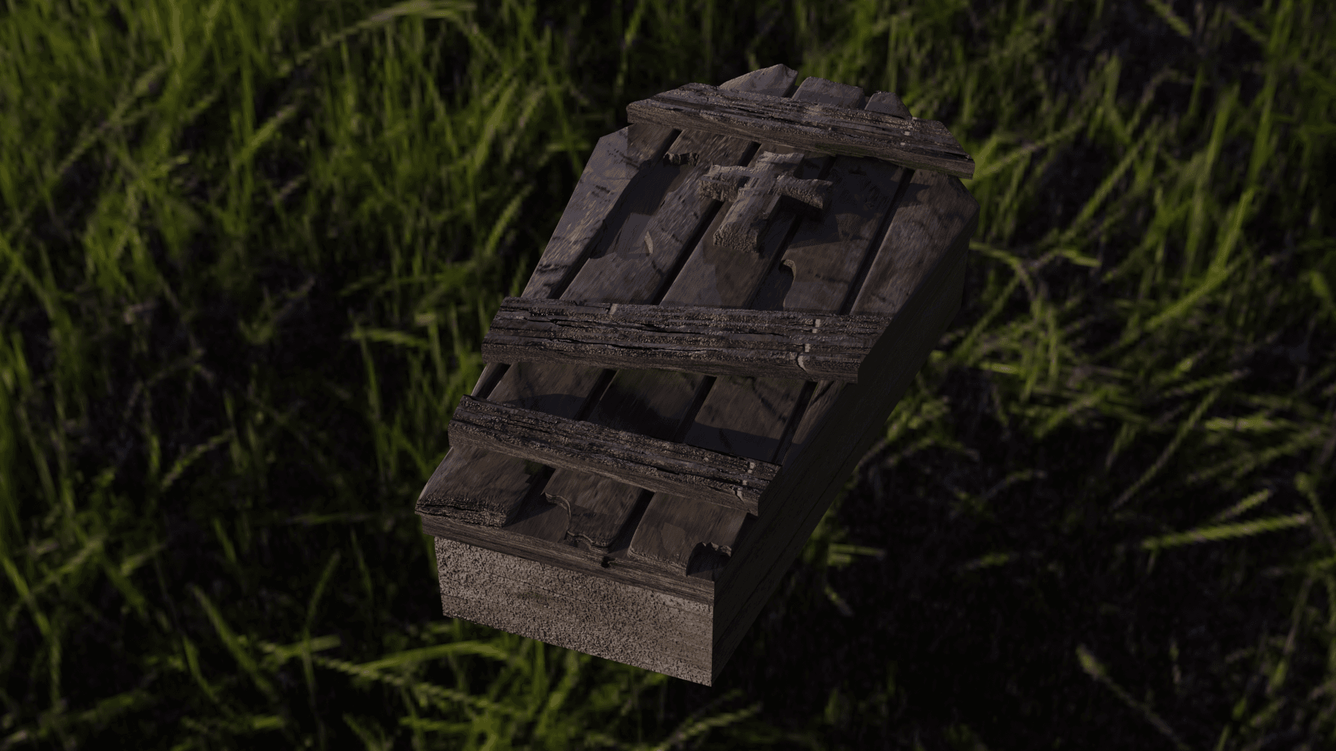 Coffin Container 3d model