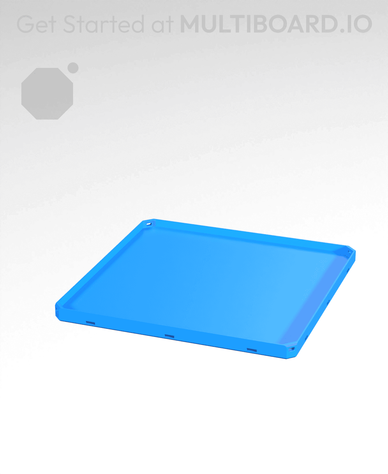 3x3 - Horizontal Bin Tray 3d model