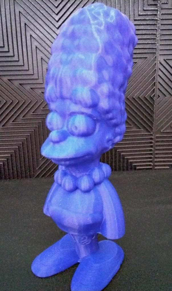 Marge Simpson Bust 3d model