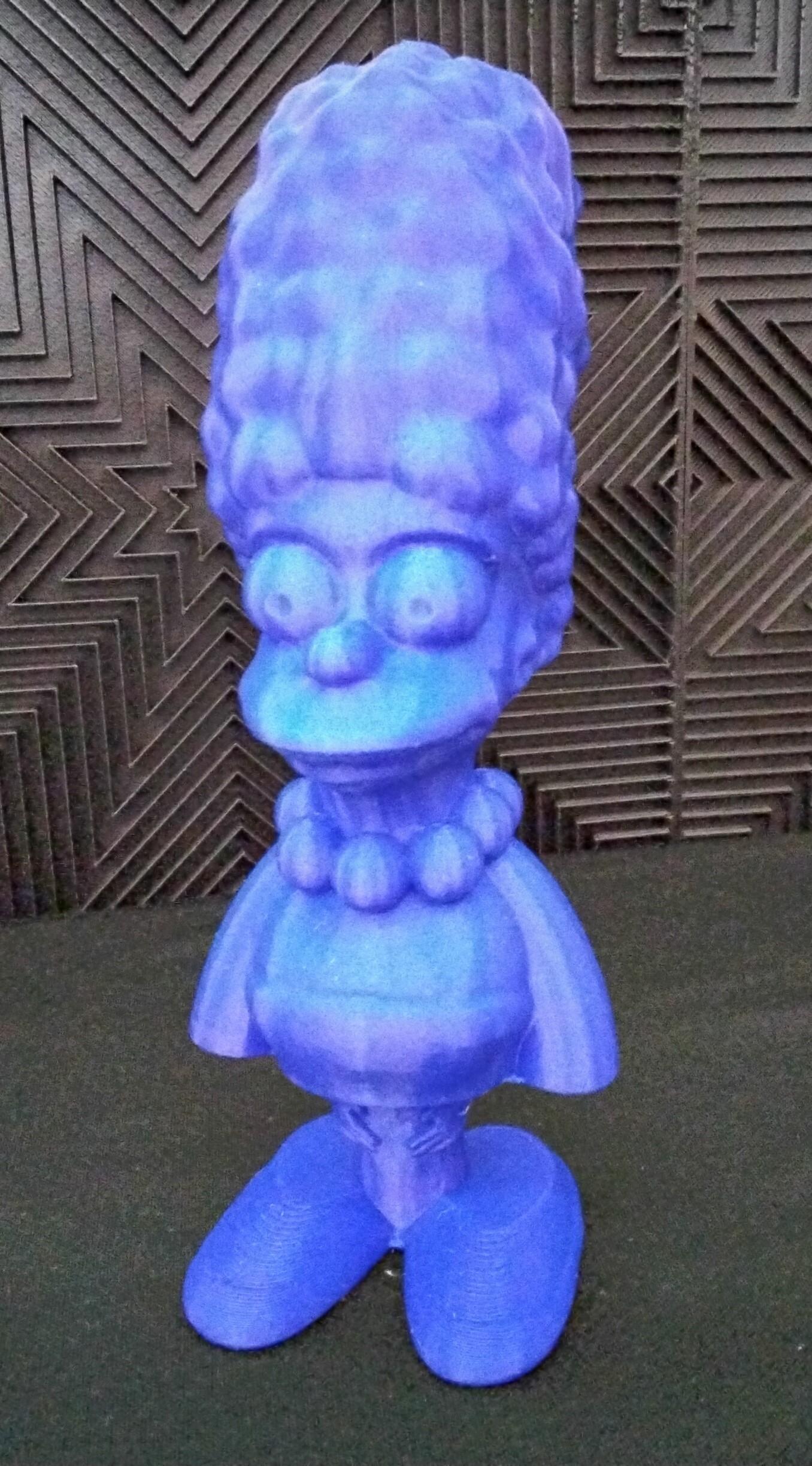 Marge Simpson Bust 3d model