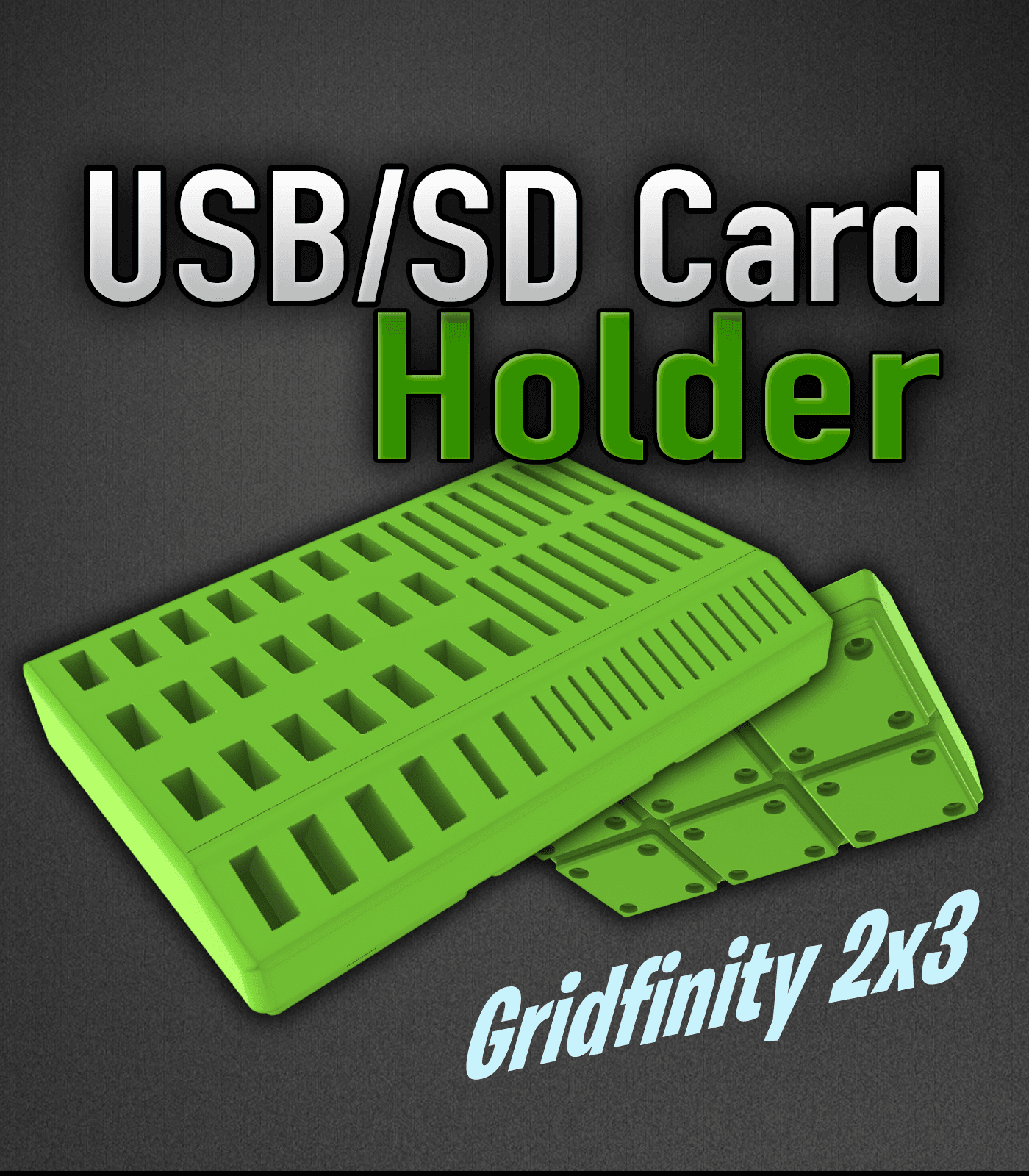 Gridfinity SD  3d model