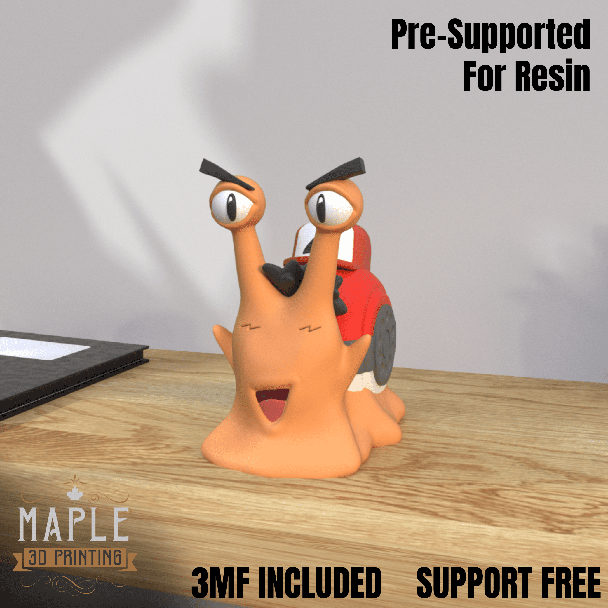 Transponder Snail - Ash - One Piece - Pokemon 3d model