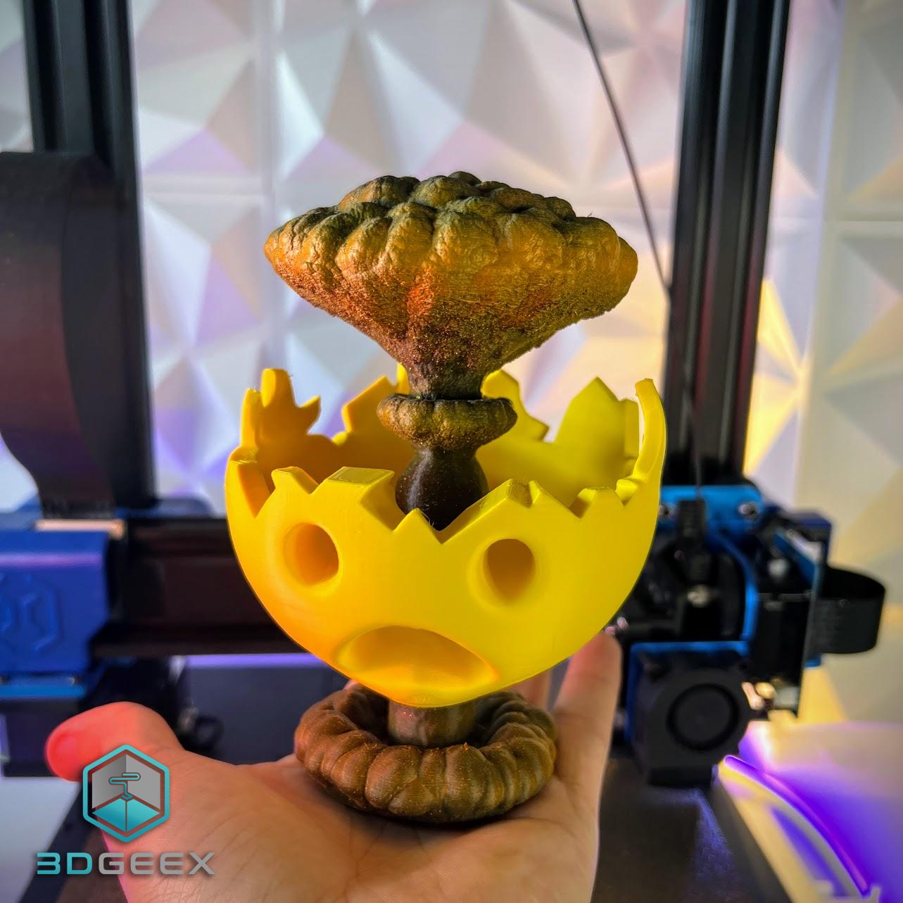 Mind-Blown Emoji 3d model