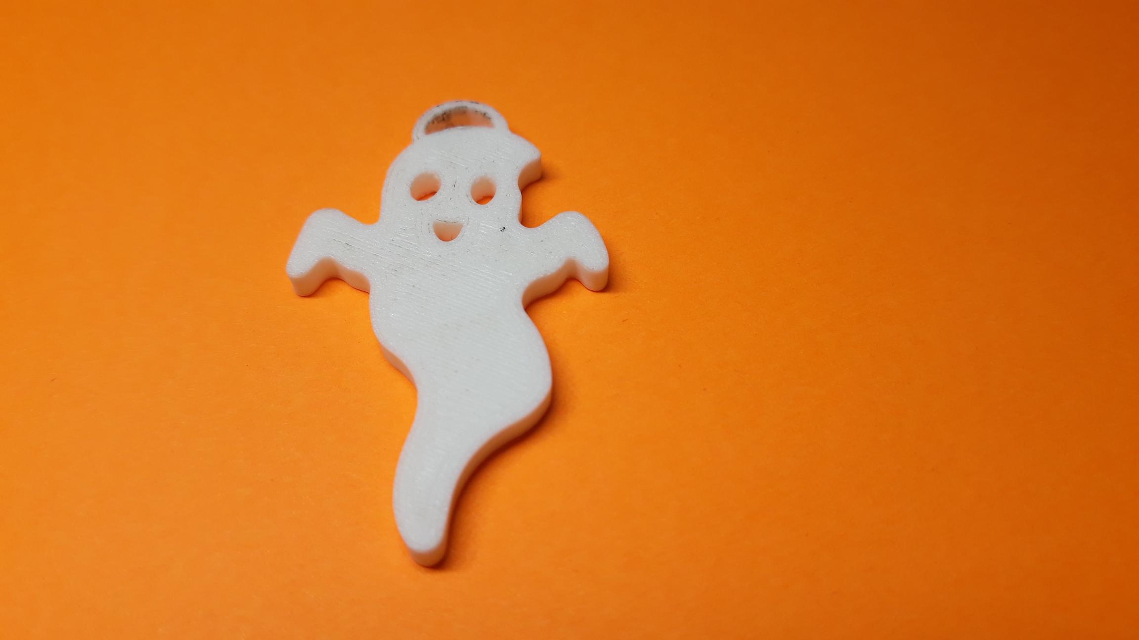 Ghost keychain 3d model