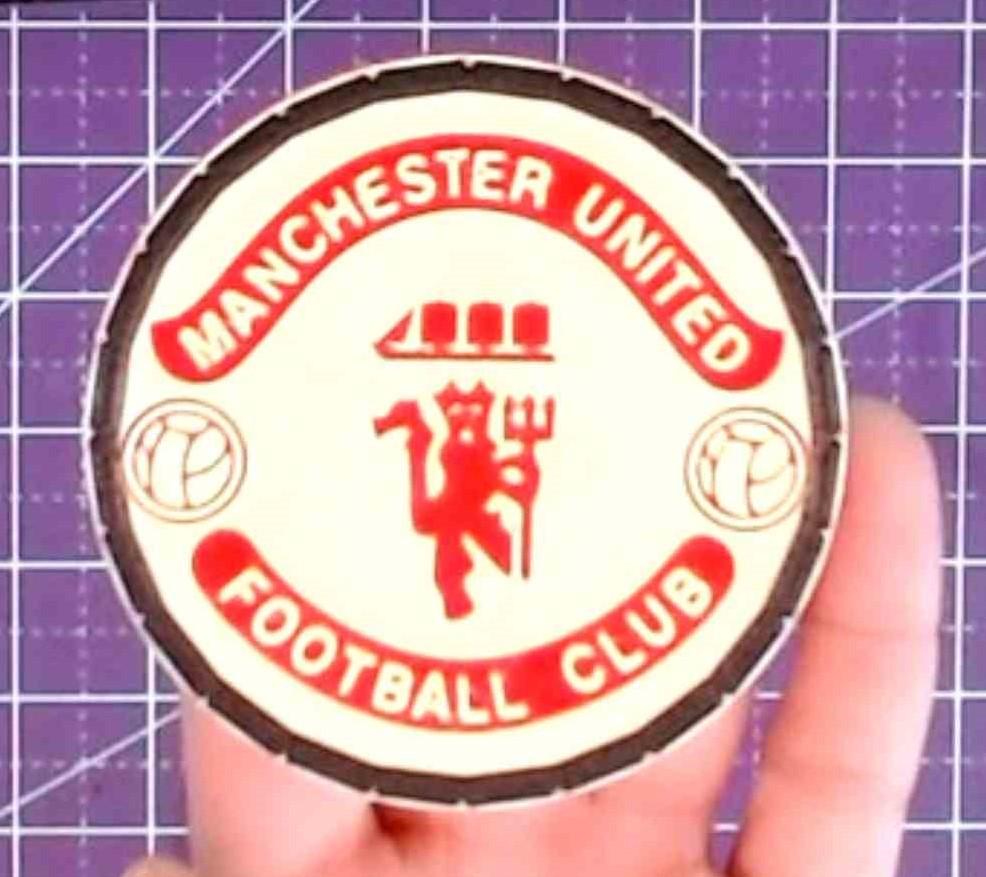 Manchester United Football Club Coaster 3d model