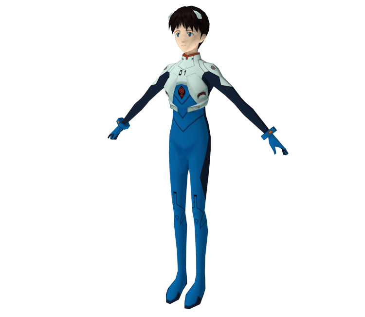 Shinji Ikari 3d model