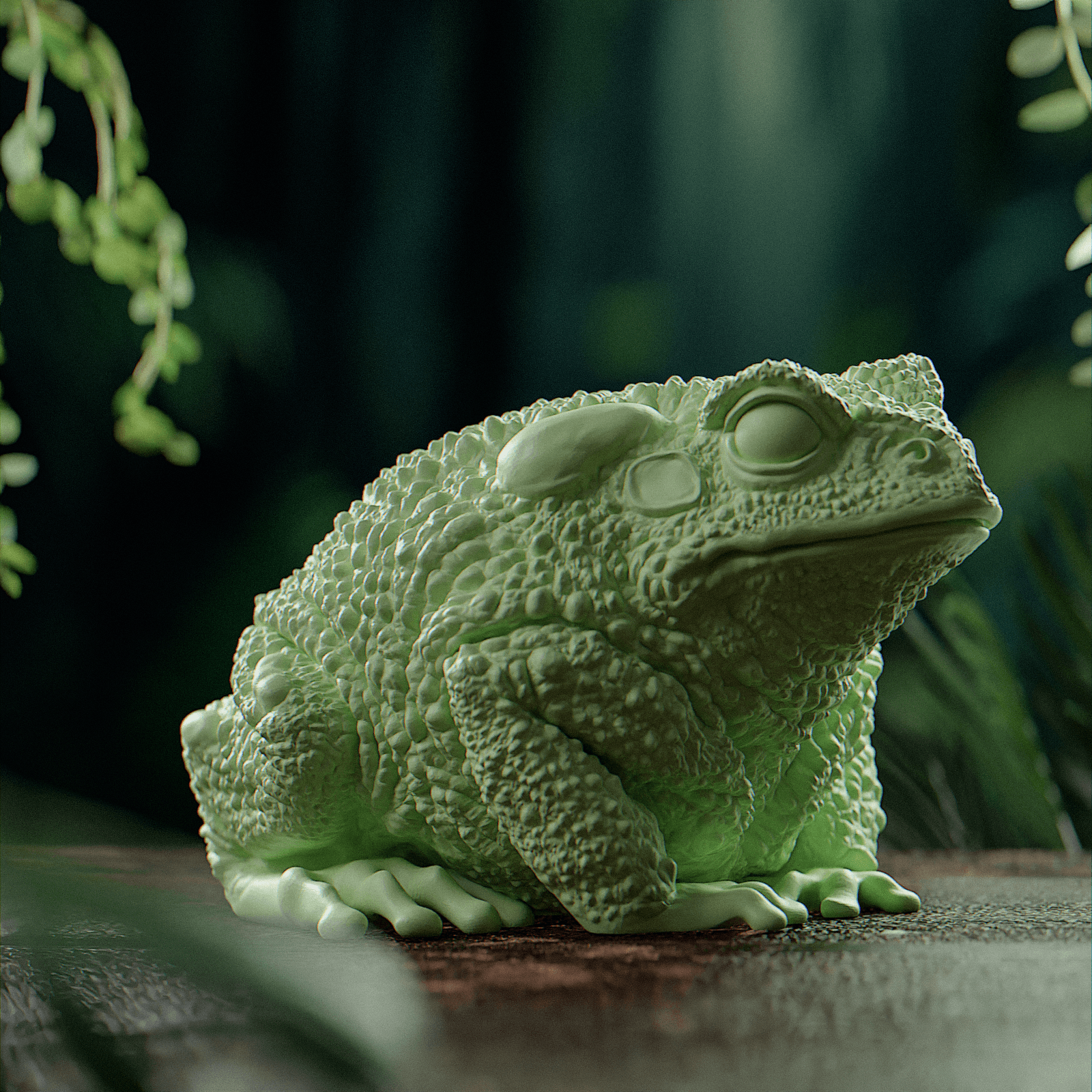 Frog Piggy Bank 3d model