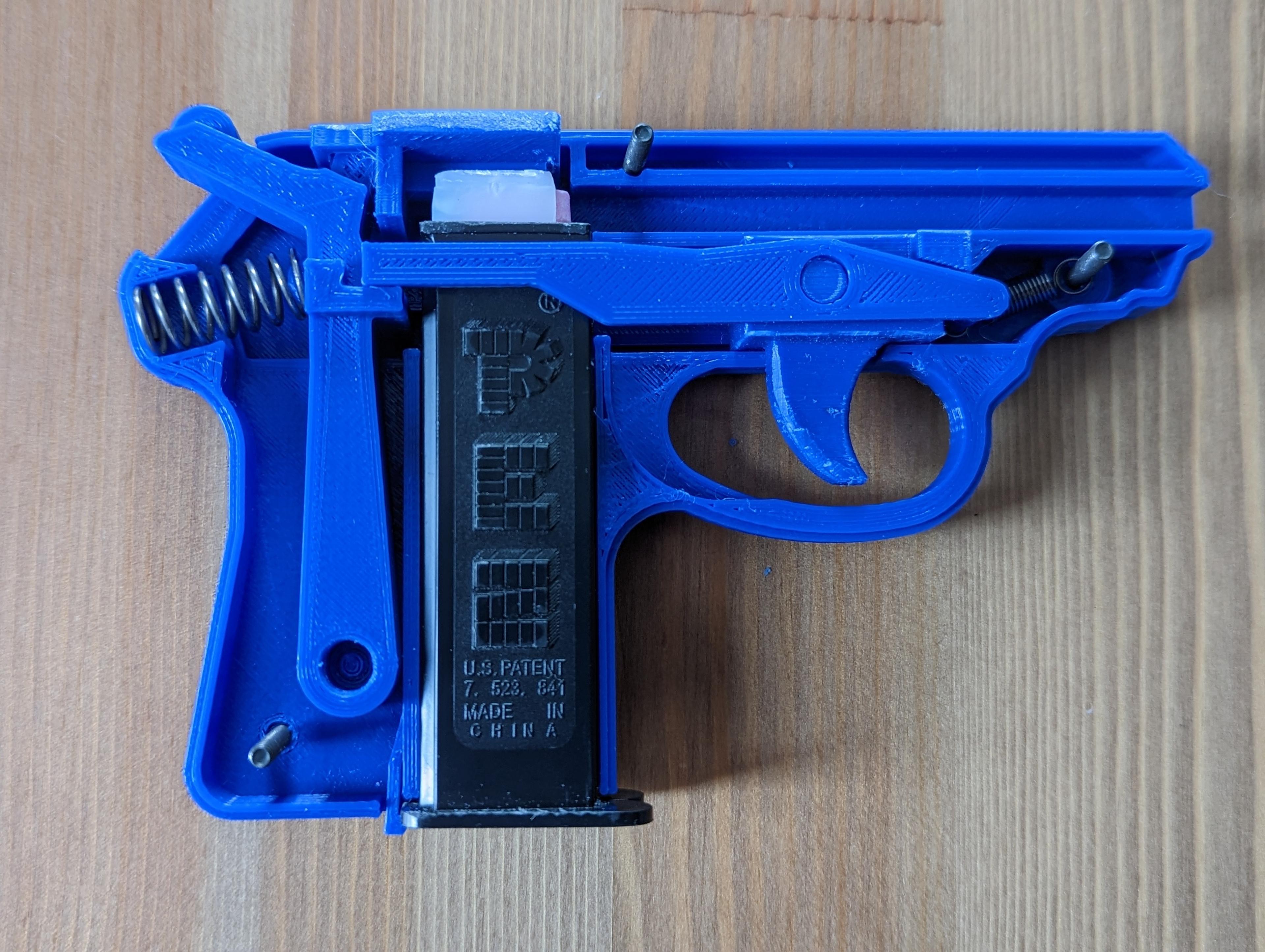 CANDY GAT - THE 3D PRINTABLE CANDY SHOOTER 3d model