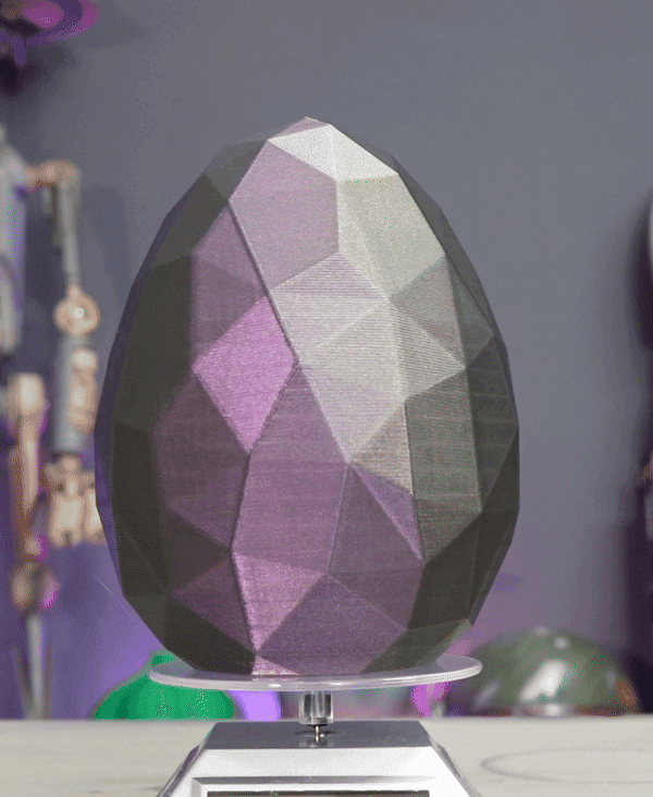 Crystal Egg Low Poly 3d model