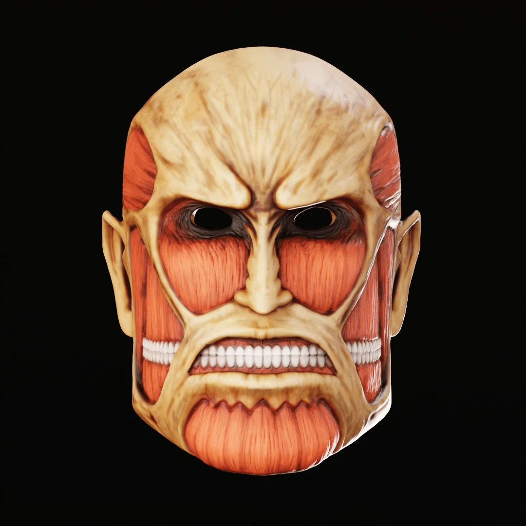 Colossal Titan Mask 3d Print File STL 3d model