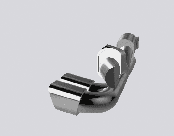 RC Exhaust System 1 10 SQUARE.stl 3d model
