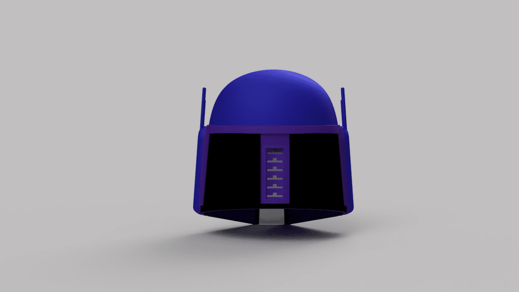 Custom OT Mandalorian Helmet 3d model