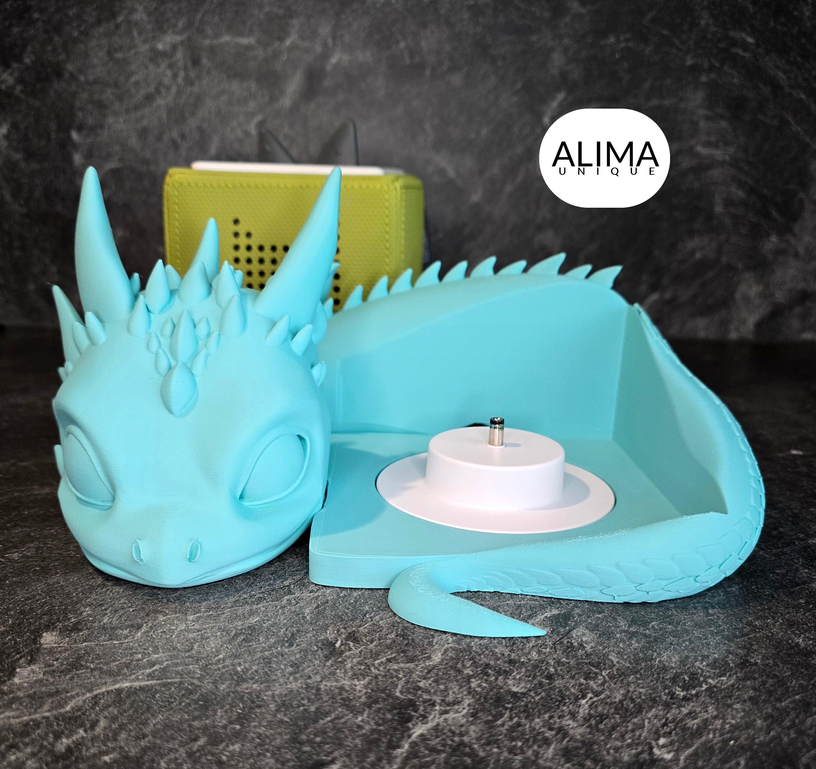 Little guardian baby dragon - compatible with Toniebox 3d model