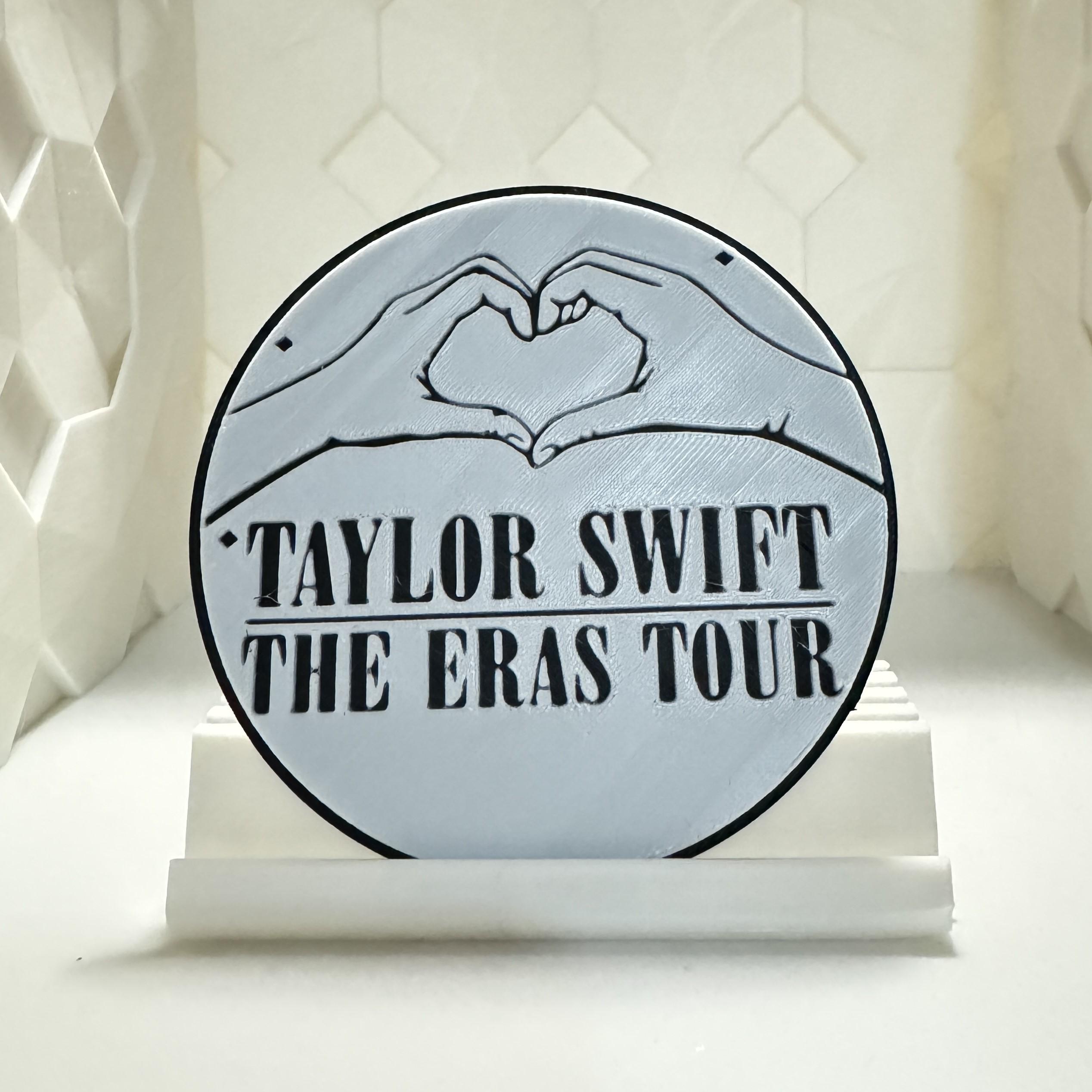 Taylor Swift Themed Coasters - Set of 4  3d model