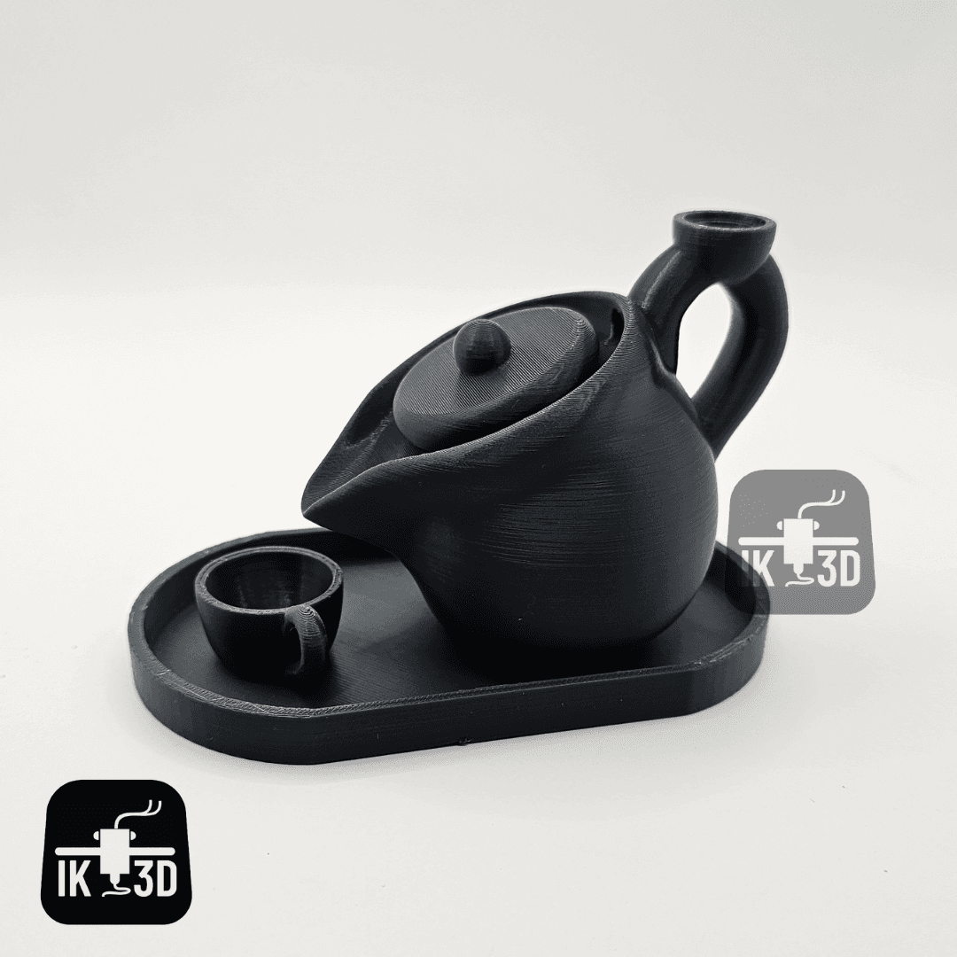 Teapot Incense Burner / No Supports 3d model