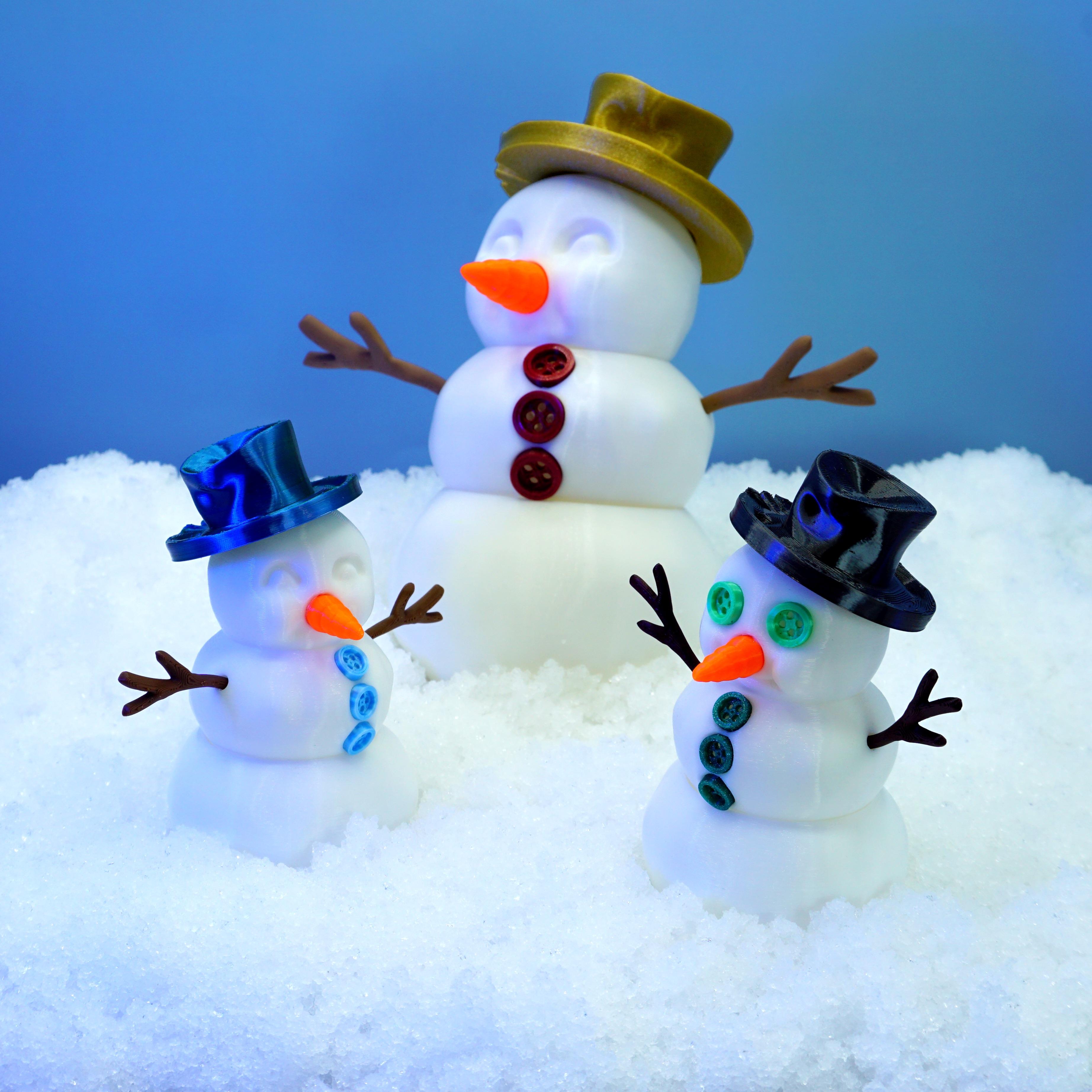 Articulated Snowman - 3D model by McGybeer on Thangs