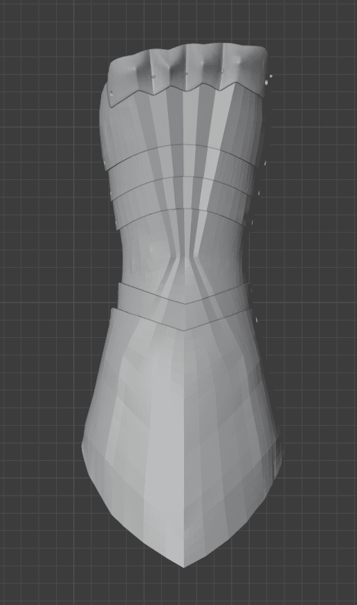 Gauntlet 3d model