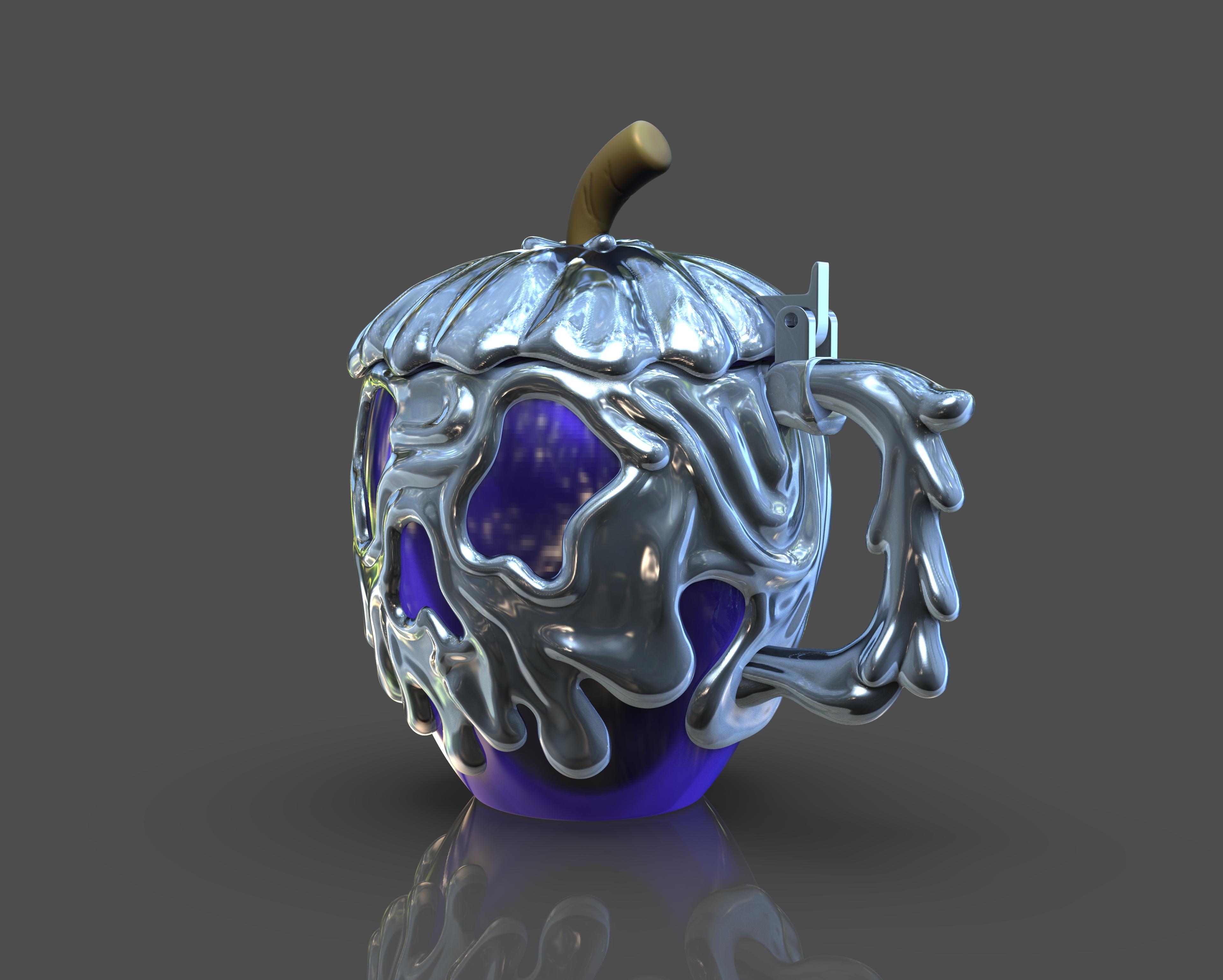 Poison Apple Mug 3d model