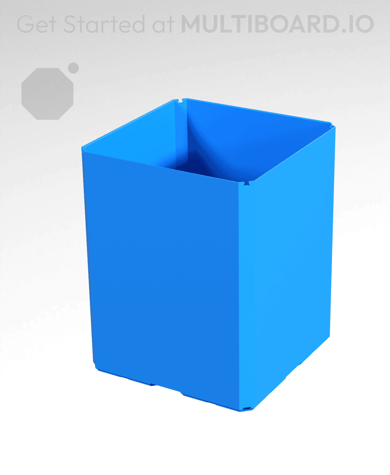 2x2x2.5 - Bin - Multibin Insert 3d model