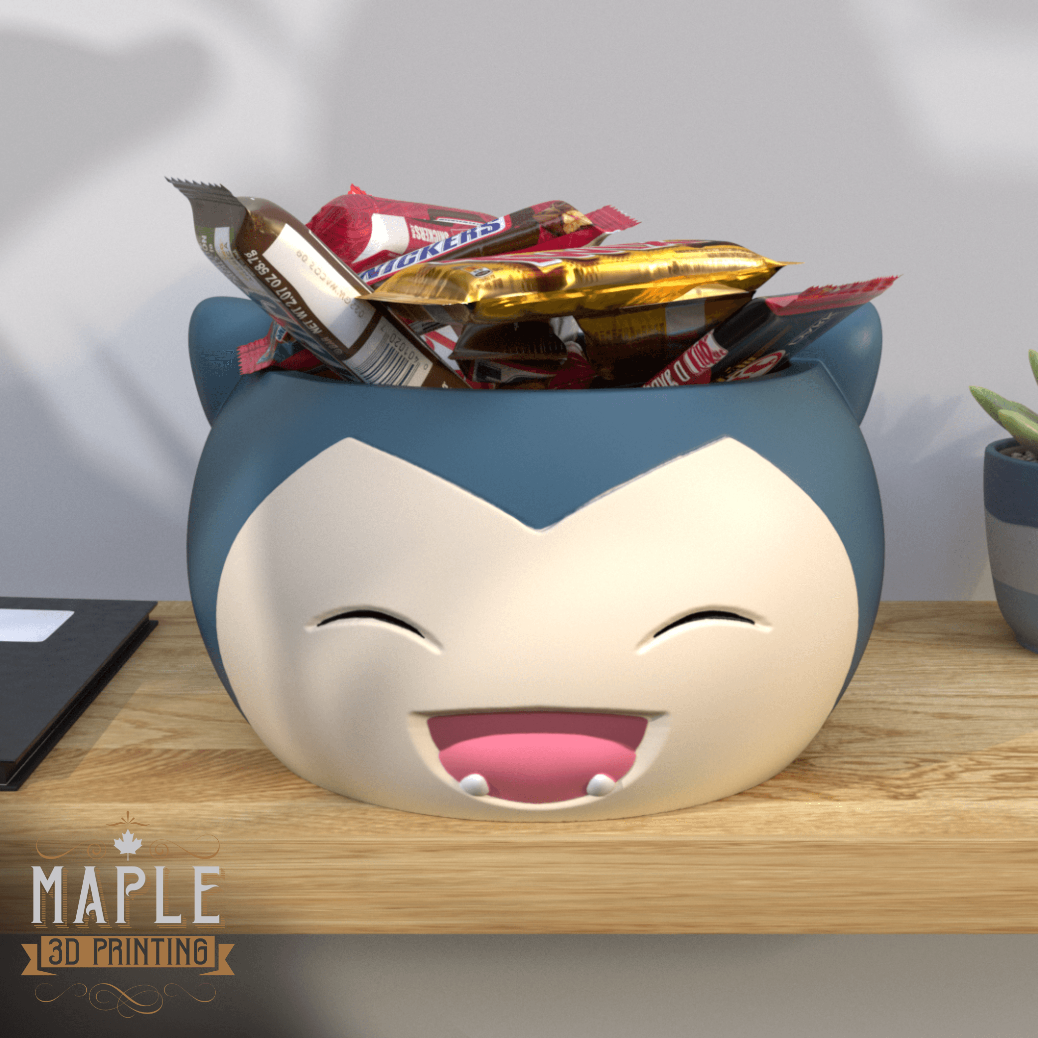 Snorlax Candy Bowl - Halloween - Pokemon 3d model