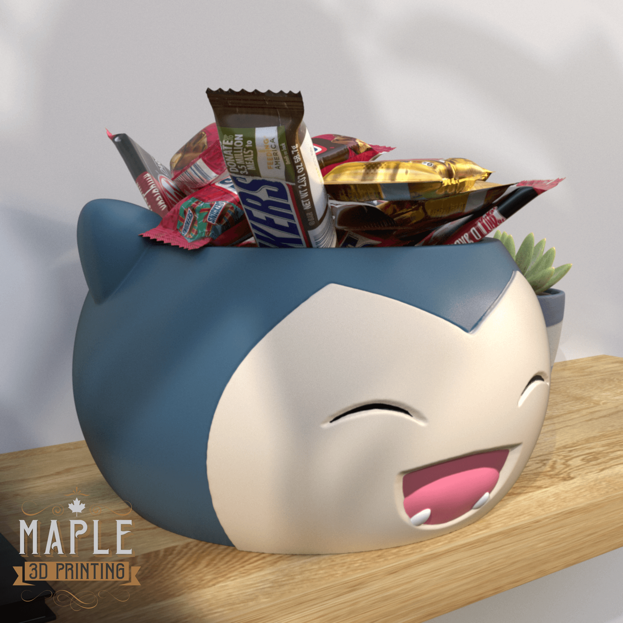 Snorlax Candy Bowl - Halloween - Pokemon 3d model