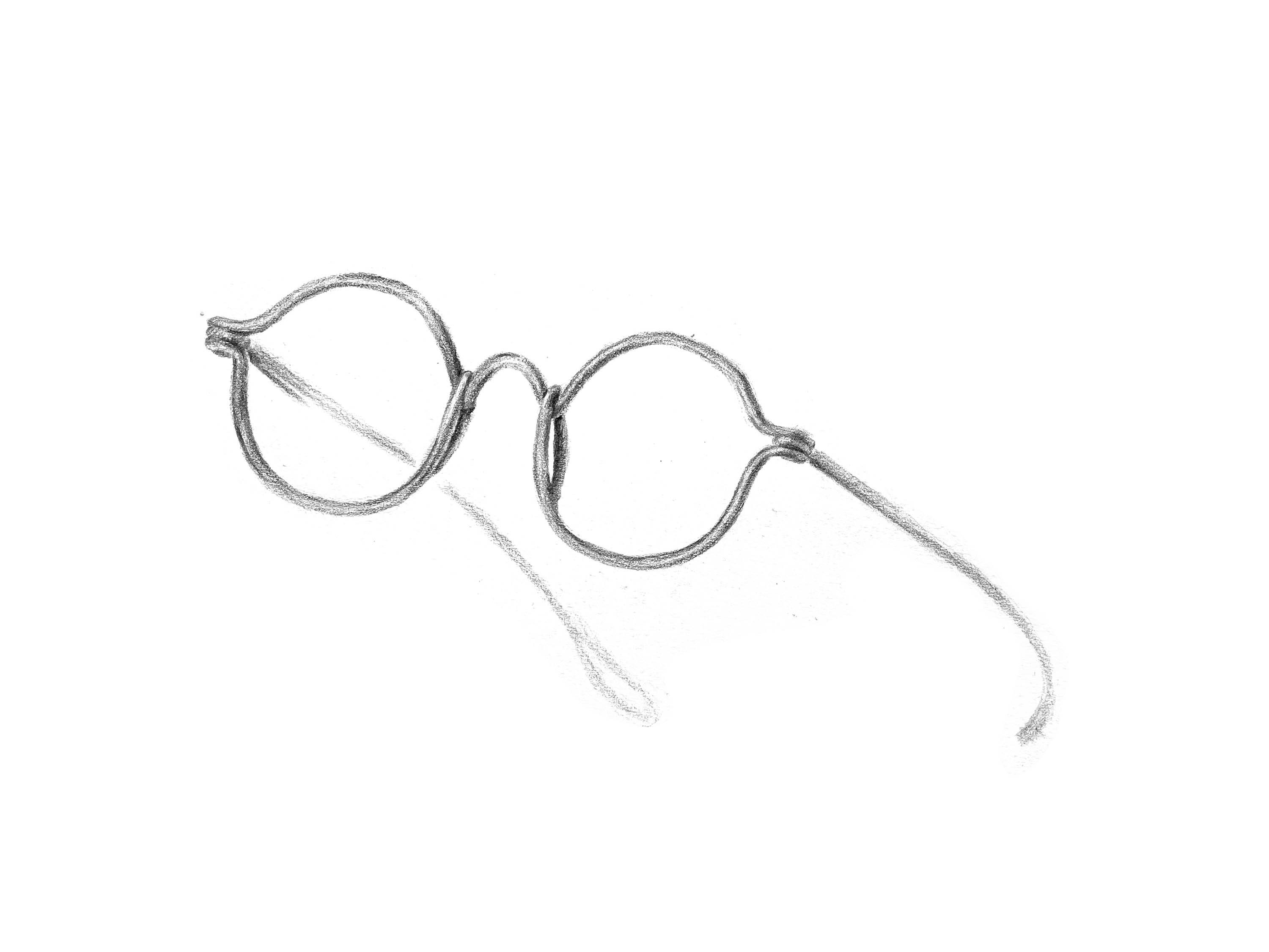 Circle Glasses FDM 3d model