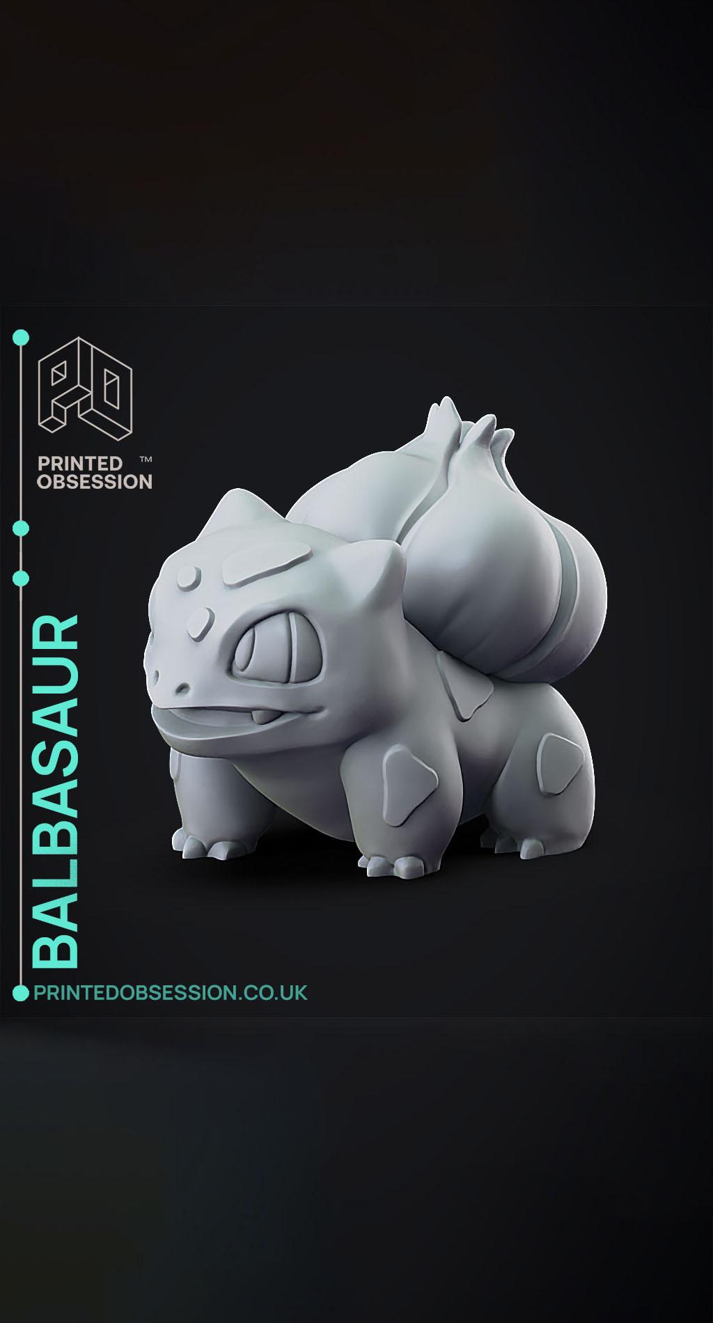 Bulbasaur - Pokemon - Fan Art 3d model