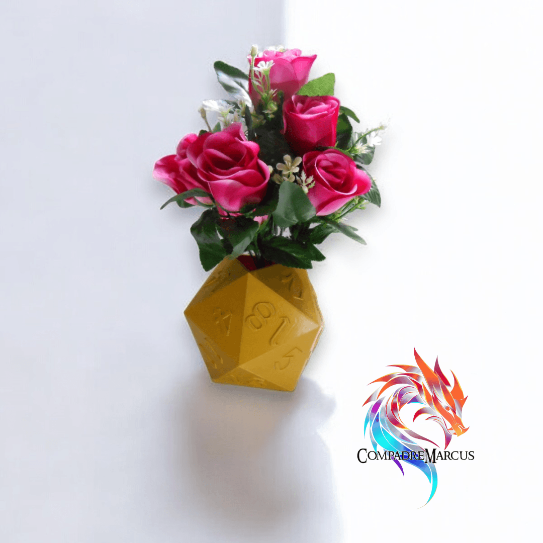 Planter dice polyhedron 3d model