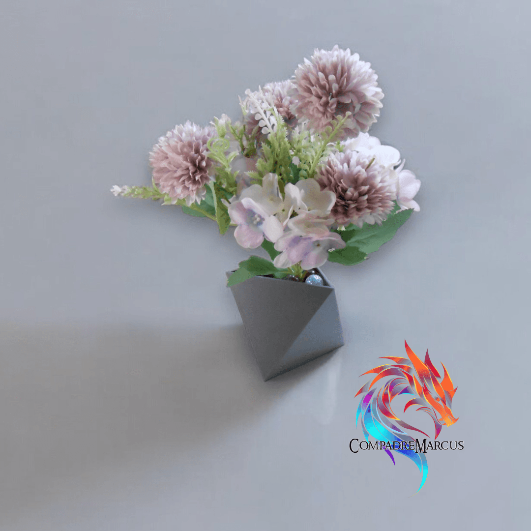 Planter dice polyhedron 3d model