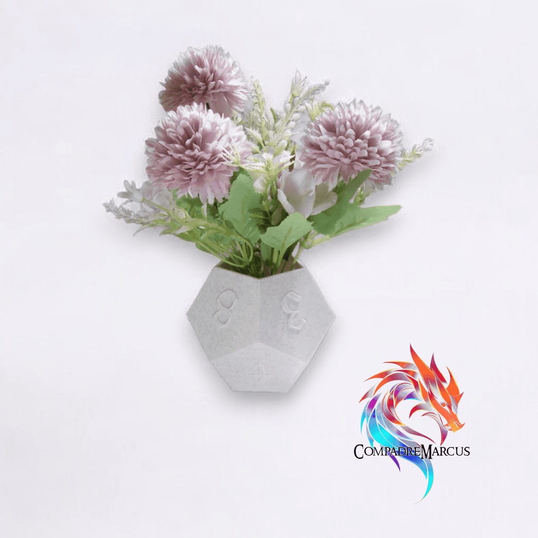 Planter dice polyhedron 3d model