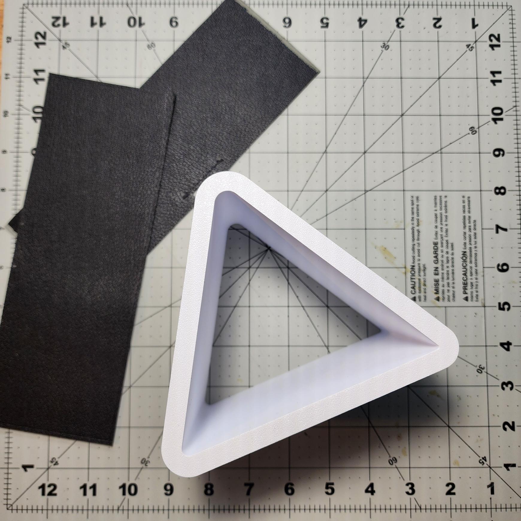 DIY Leather Bending Triangle Tool 3d model