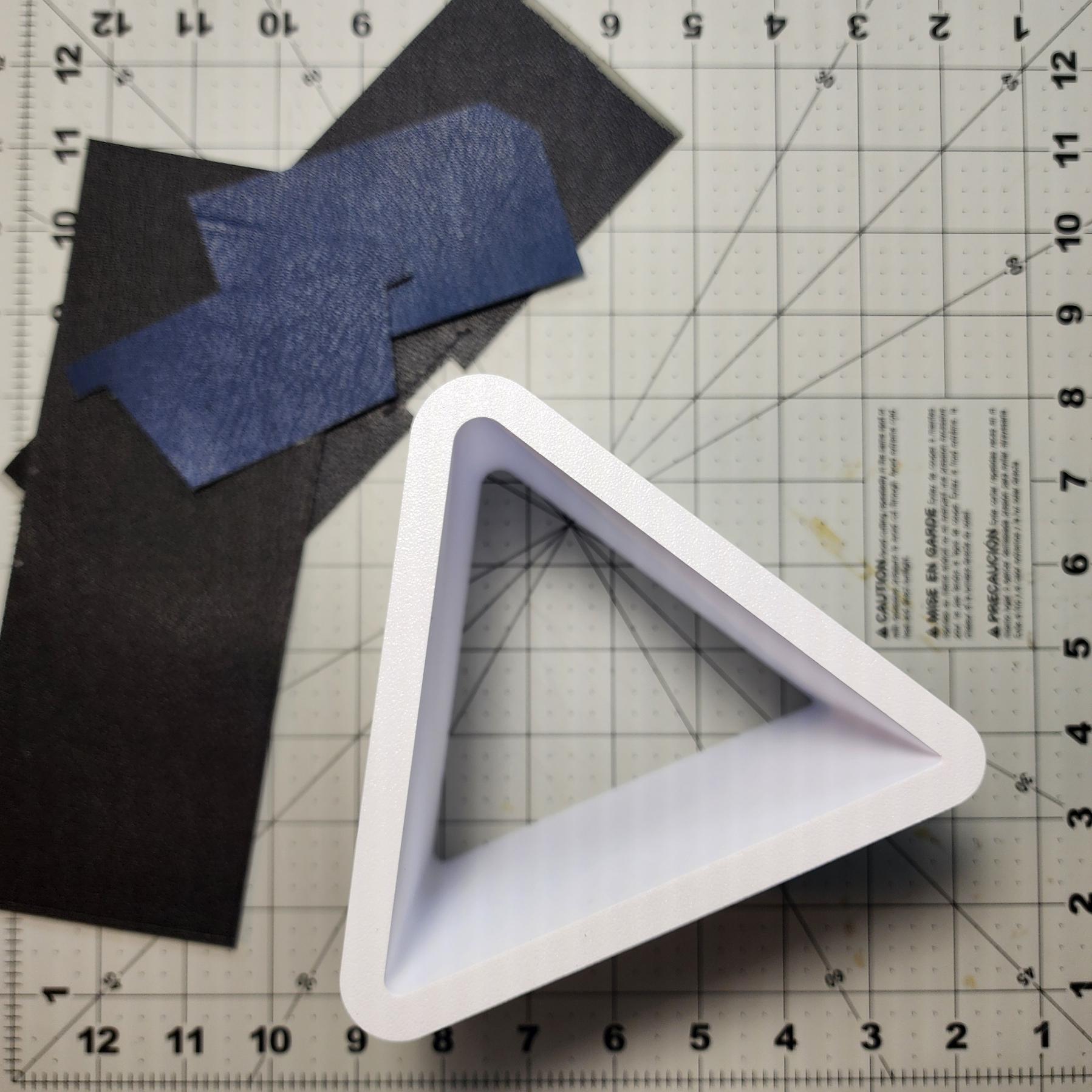 DIY Leather Bending Triangle Tool 3d model