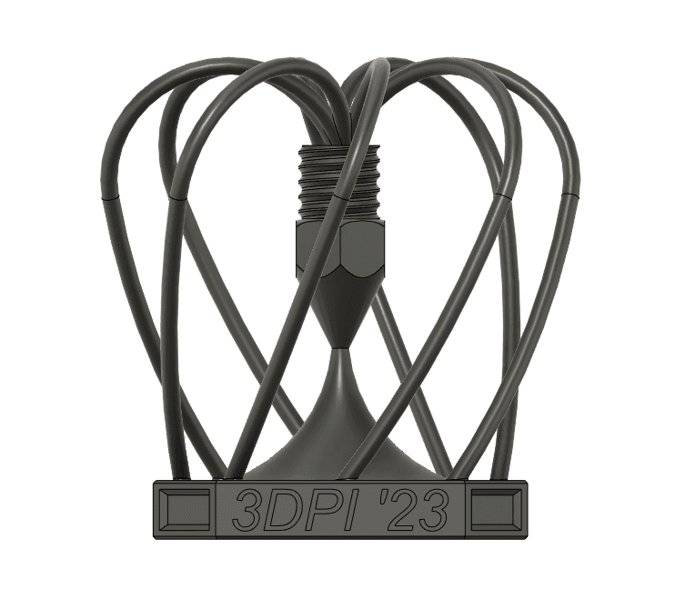 3DPI Awards trophy submisson 2 - 3D Printing industry 3d model