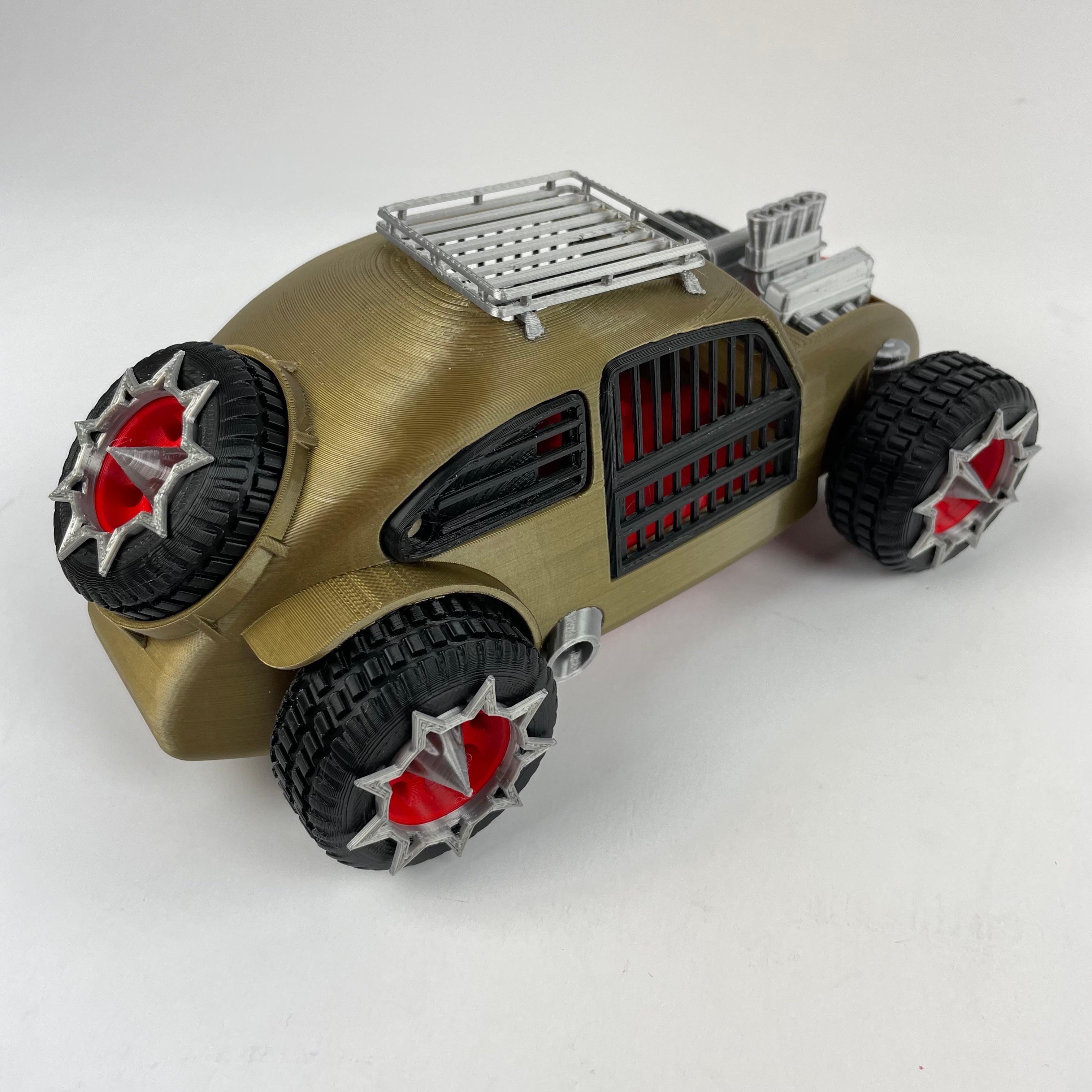 BUG OUT BEETLE - HOT ROD 3d model