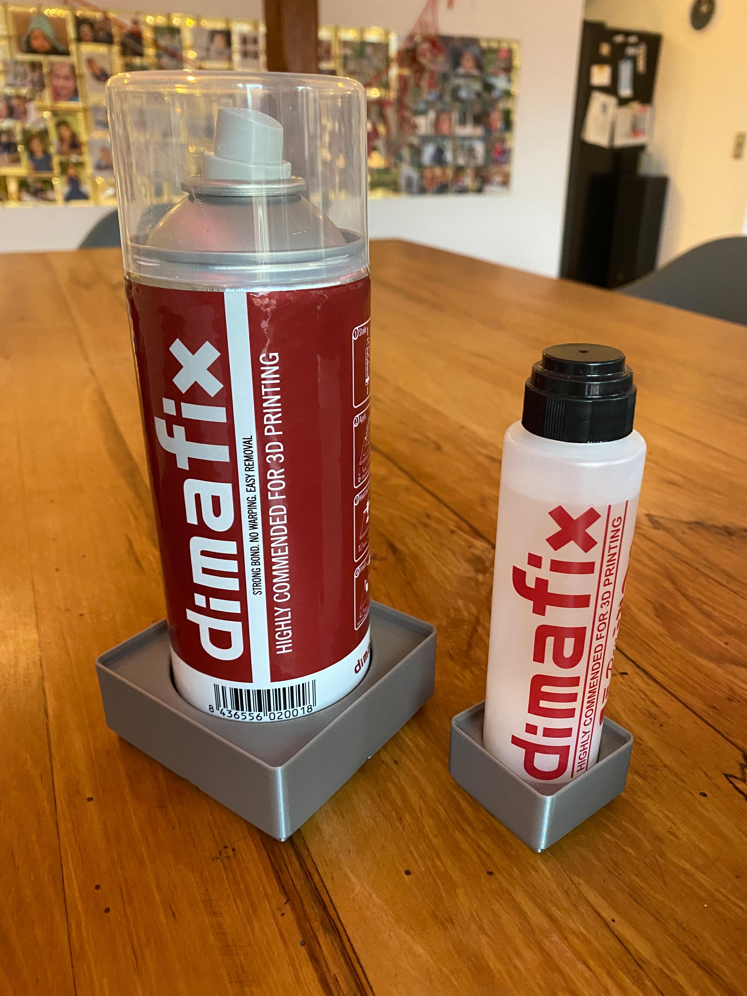 Gridfinity Holder's for Dimafix Adhesives 3d model