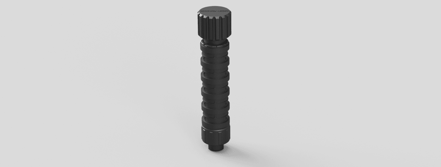 Erector Q Style Airsoft Suppressor (Tool ONLY) 3d model