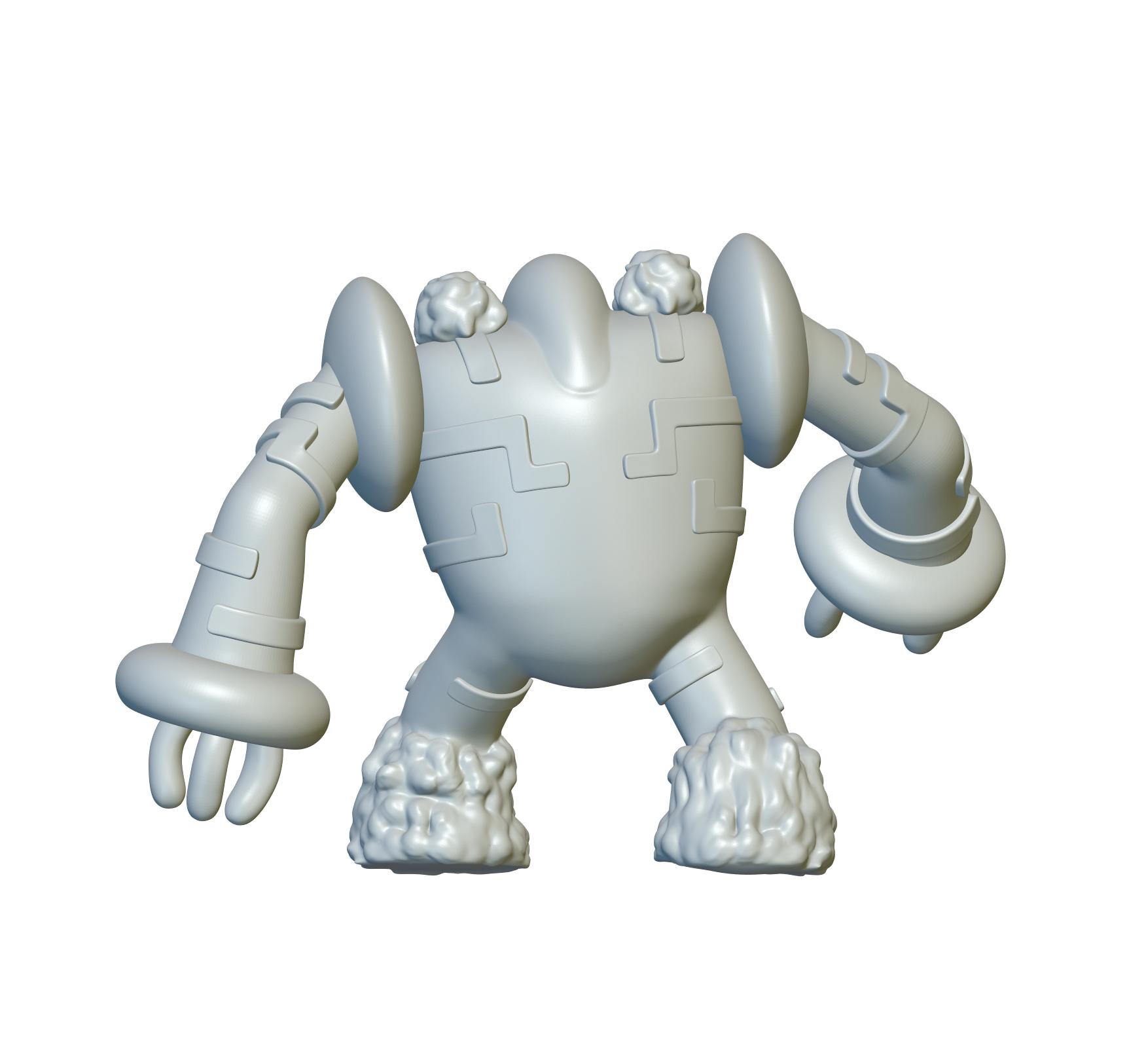 Pokemon Regigigas #486 - Optimized for 3D Printing 3d model