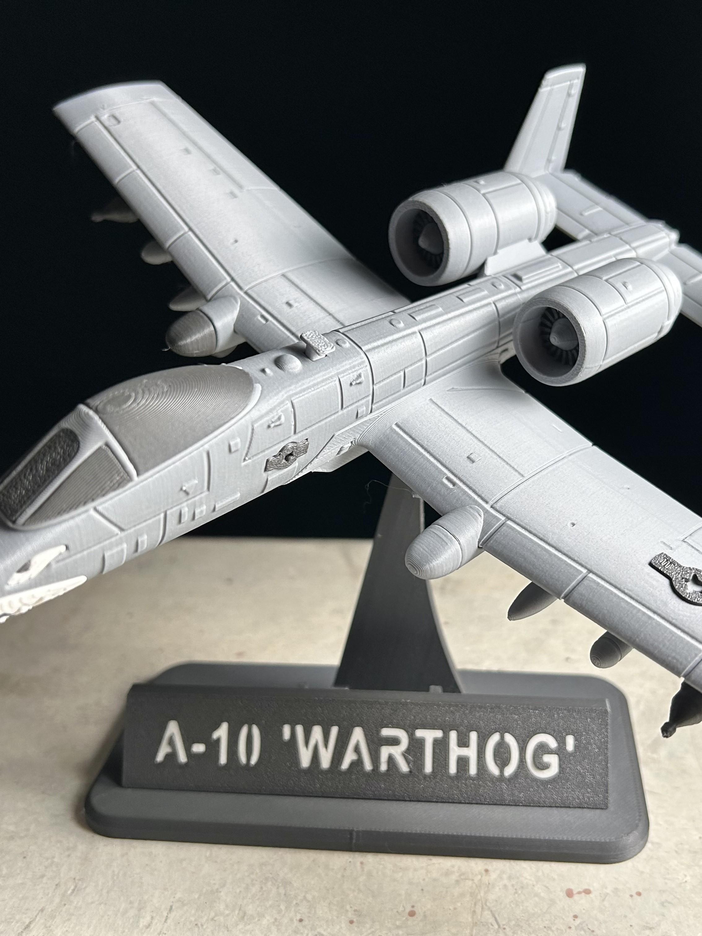 A-10 'Warthog' Kit (No Support, No AMS, No Glue) 3d model