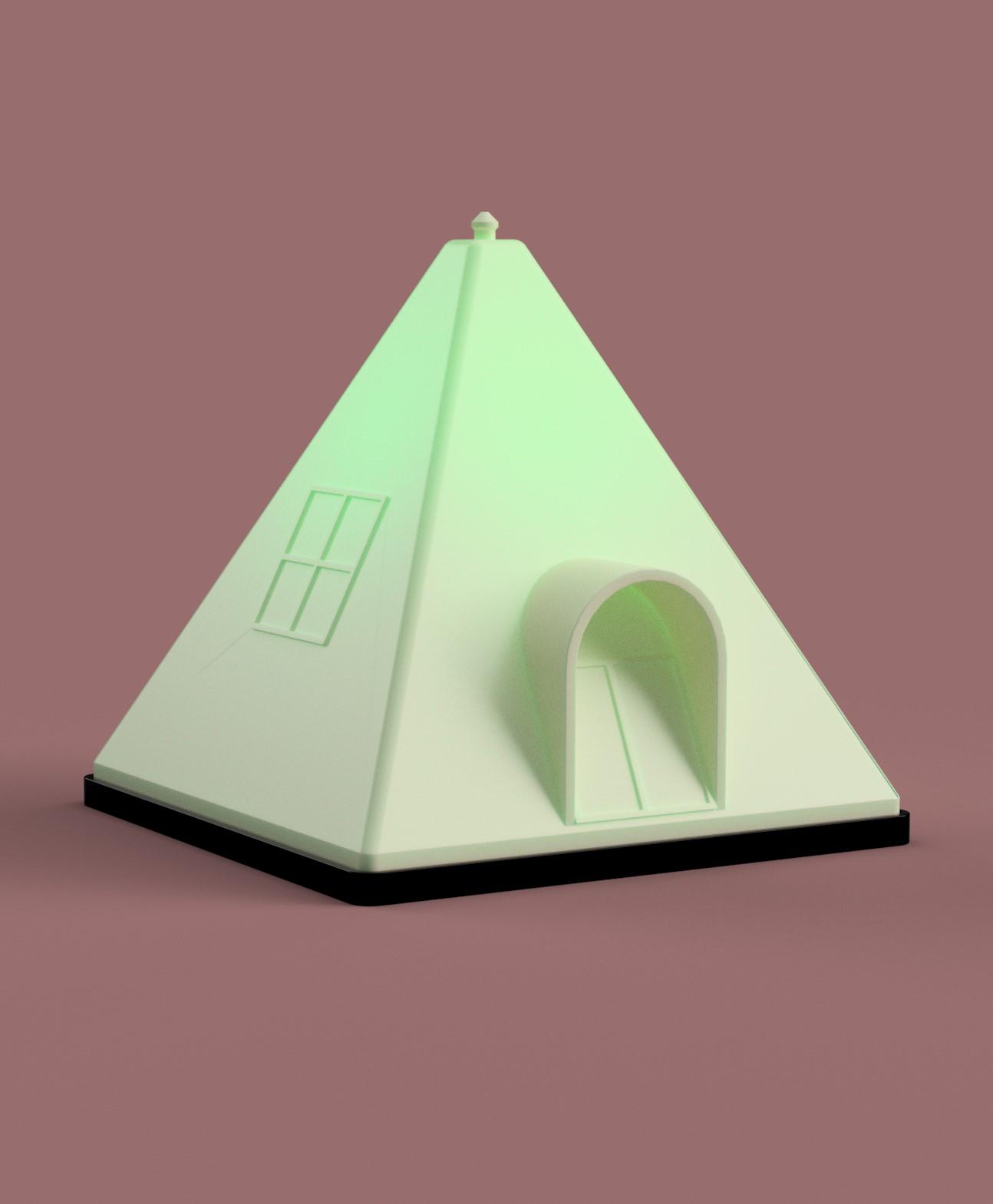 Camp Lamp 3d model