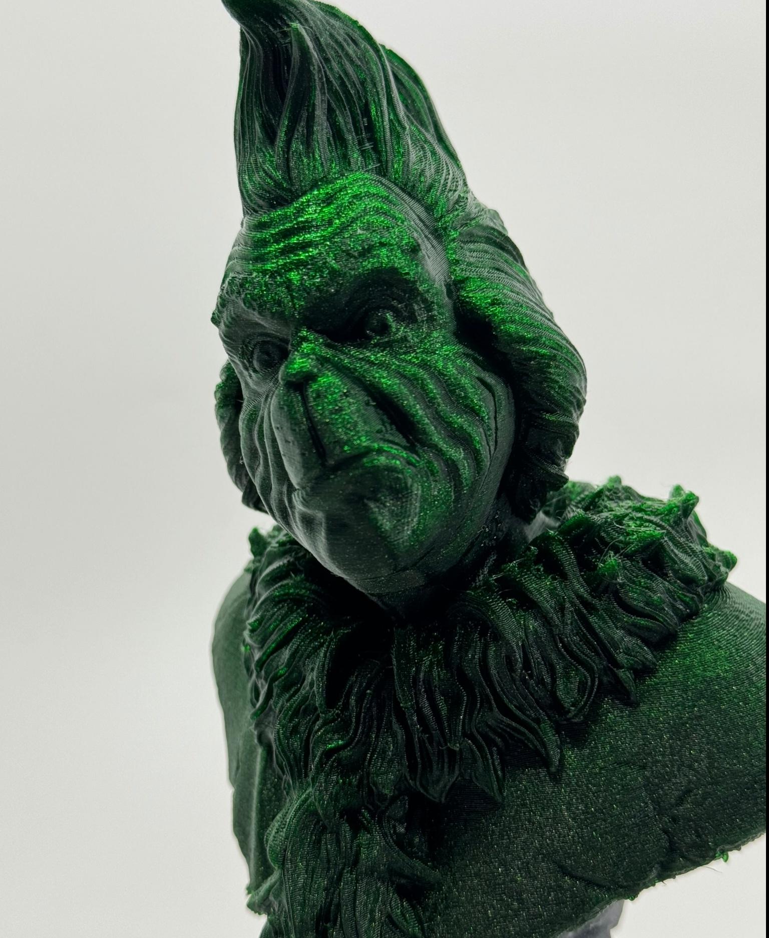 The Grinch bust  3d model