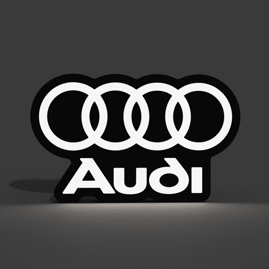 Audi Lightbox LED Lamp 3d model