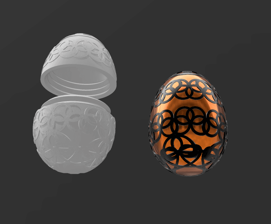 egg container v7 3d model