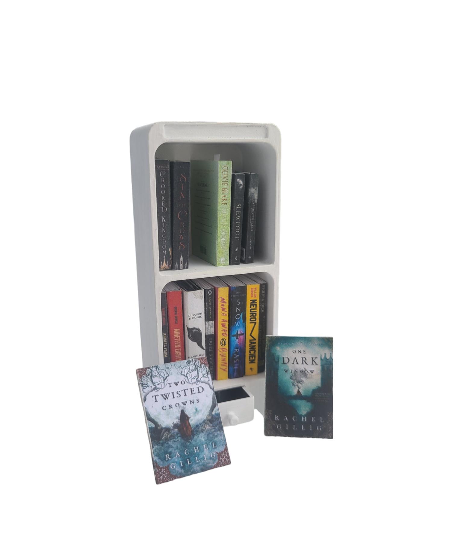 Bookshelf for Mini books 3d model