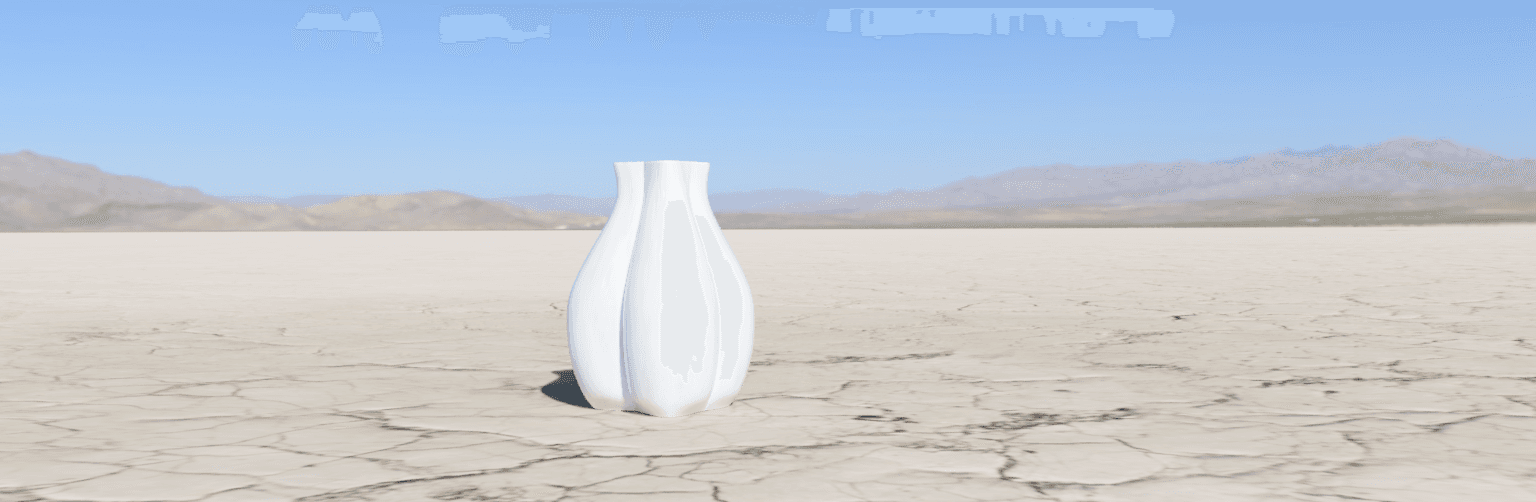 cloverleaf vase.stl 3d model