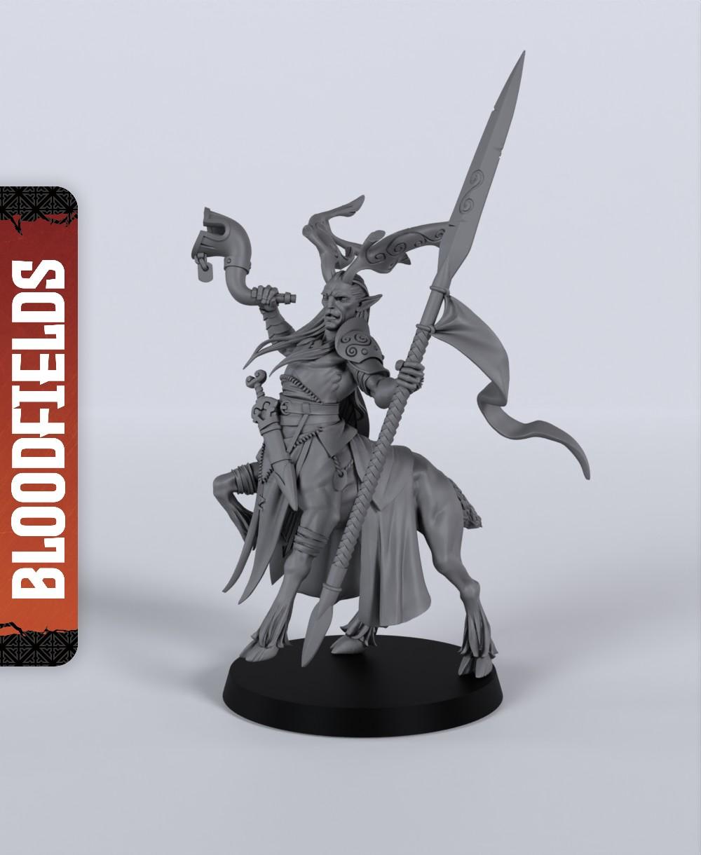 Radran Stonekeeper - With Free Dragon Warhammer - 5e DnD Inspired for RPG and Wargamers 3d model