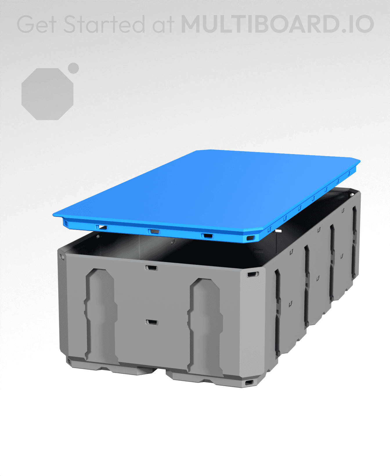 4x2 - Drop-In Lid 3d model