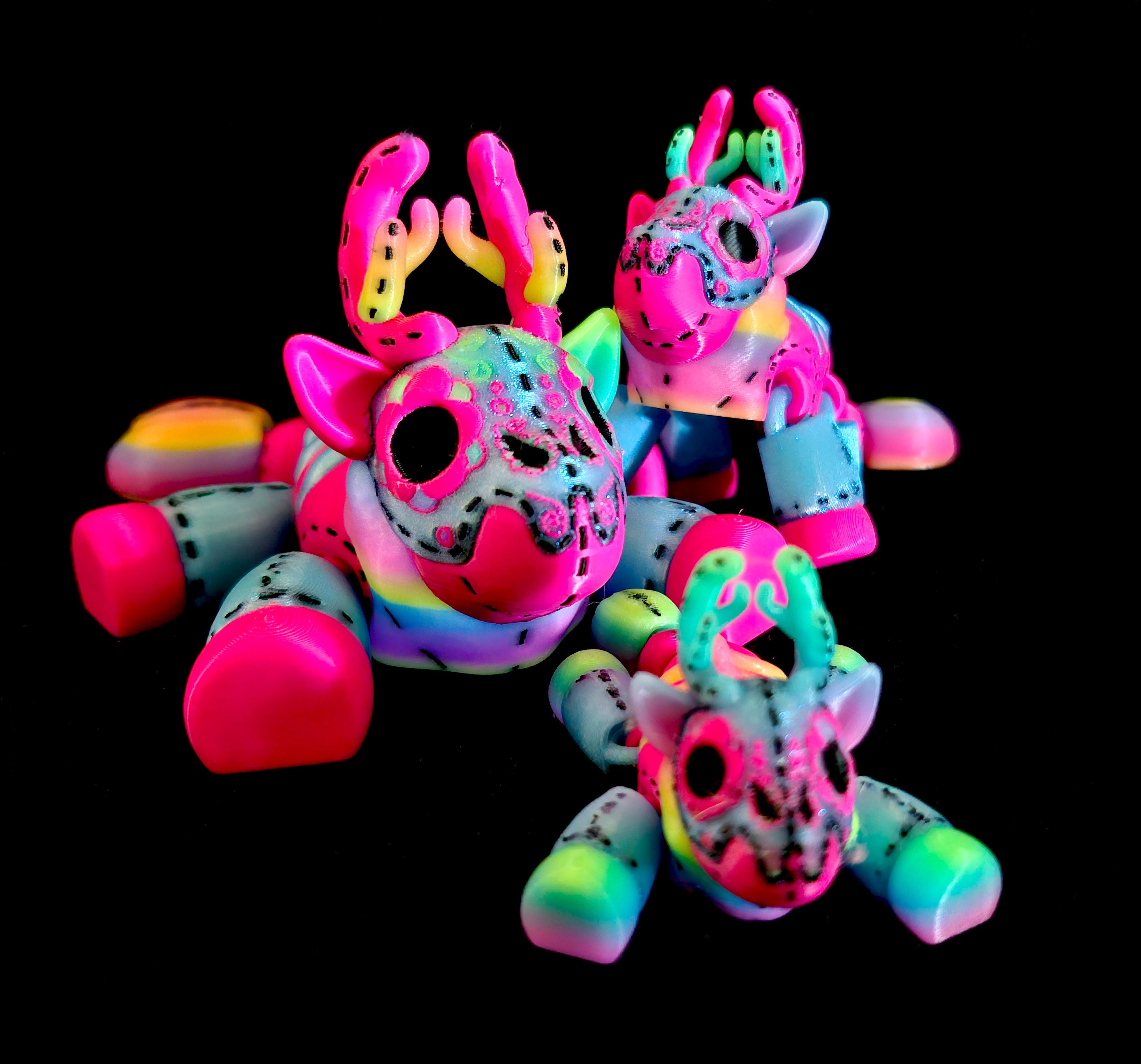 Stuffed Sugarskull Wendigo *Personal Use* 3d model