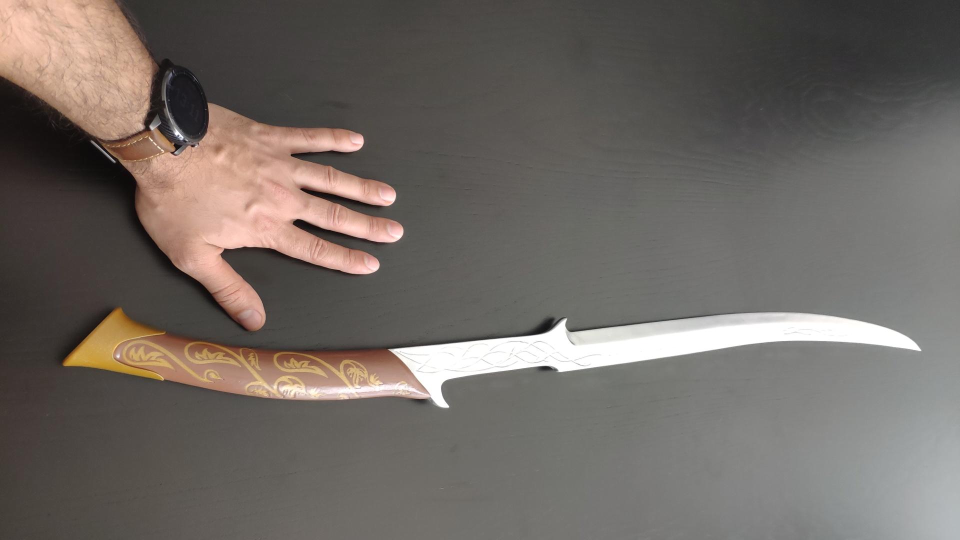 HADHAFANG - Arwen sword FROM LOTR 3d model